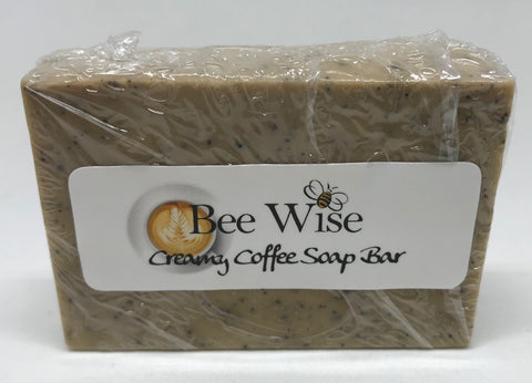 Creamy Coffee Scrub Soap Bar 3 oz