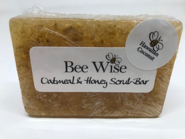Oatmeal and Honey Scrub Soap Bars 3oz, Original and Fragrance