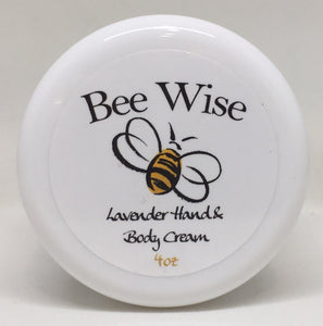 Lavender Hand and Body Cream 4 oz