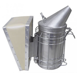 4 x 7 Stainless Steel Smoker w/shield