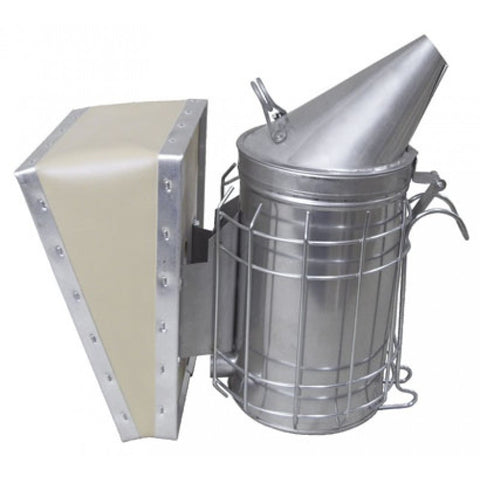 4 x 7 Stainless Steel Smoker w/shield