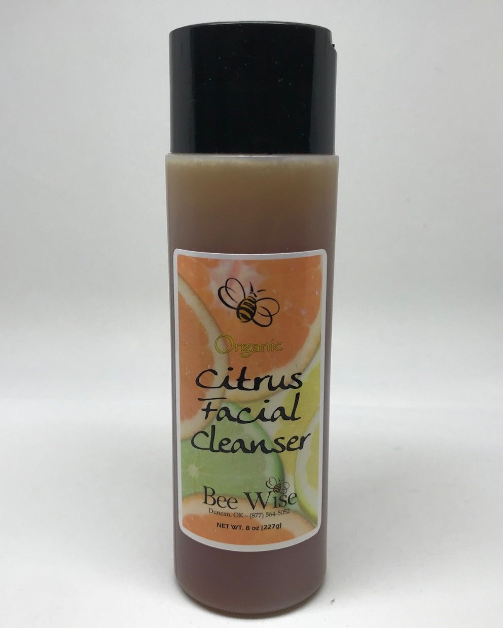 Organic Citrus Facial Cleanser 8 oz BeeWiseLLC.com