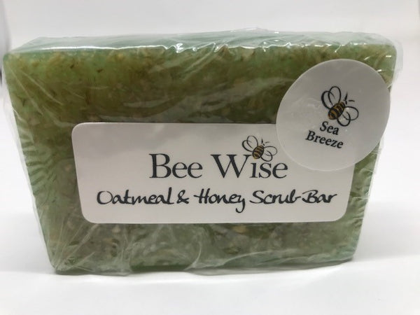 Oatmeal and Honey Scrub Soap Bars 3oz, Original and Fragrance